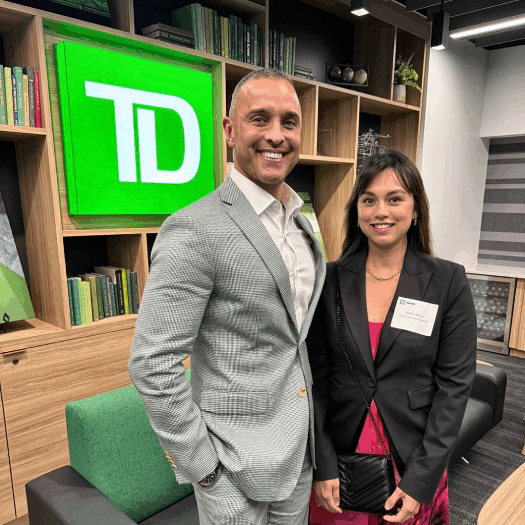 Tommy Berner of TD Bank Philadelphia and Khine CEO of AACCGP