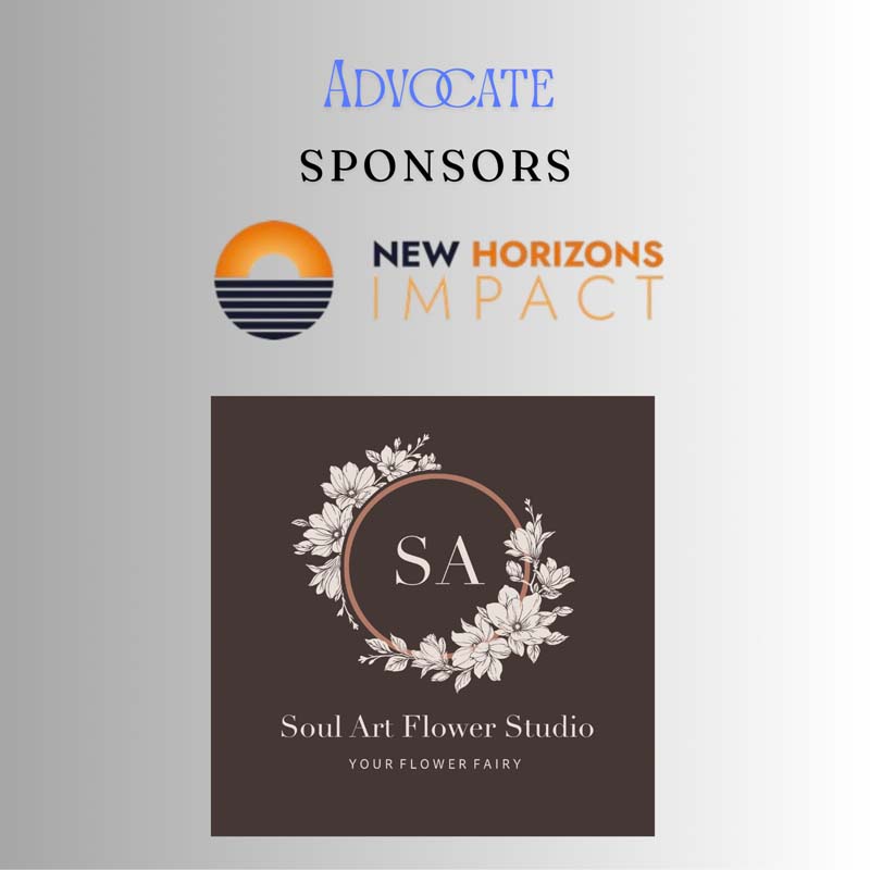 advocate sponsors- new horizons impact, soul art flower studio